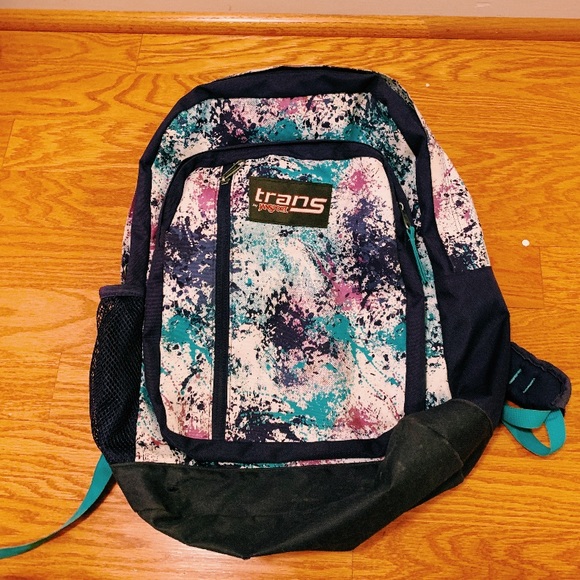 jansport paint splatter backpack